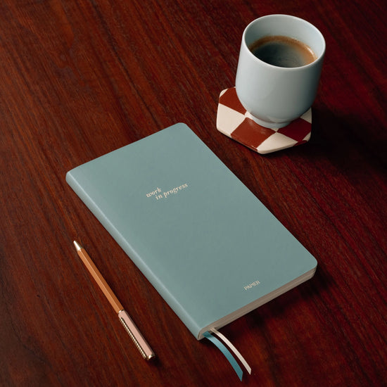 Work in Progress Lined Notebook