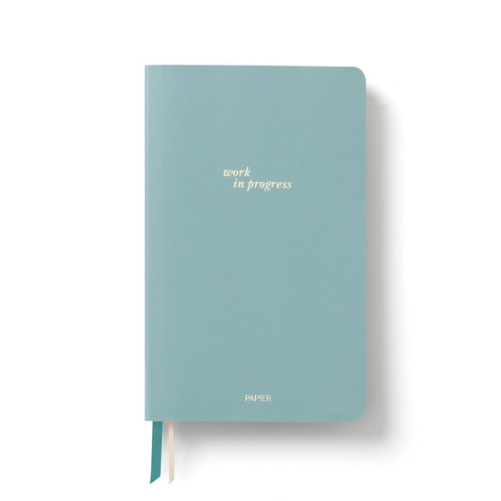 Work in Progress Lined Notebook