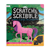 Magical Unicorn Scratch & Scribble Art Kit