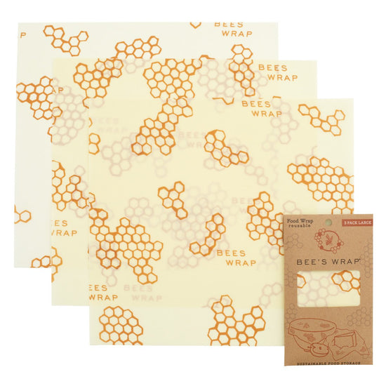 Reusable Honeycomb Wraps, Set of 3