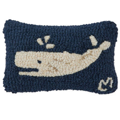 Spouting Whale Mini Pillow