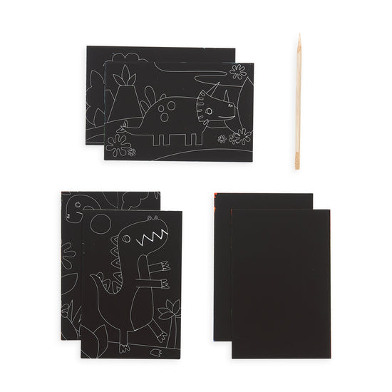 Dino Days Scratch & Scribble Art Kit