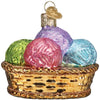 Basket of Yarn Ornament