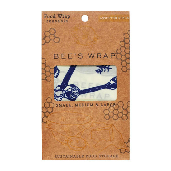 Bees & Bears Reusable Wraps, Assorted 3-Pack