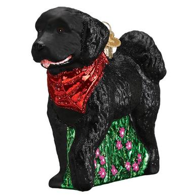 Black Doodle Dog Ornament