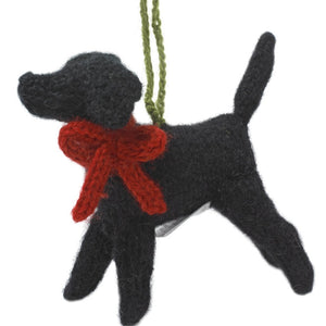 Black Lab Ornament