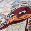 Virginia Tech Embroidered Pillow