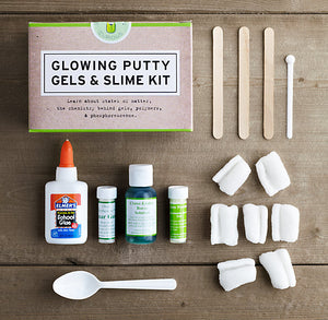 Glow Putty, Gels, and Slime Kit