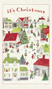 Christmas Village Towel