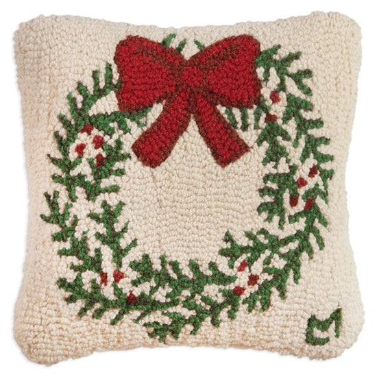 Christmas Wreath Pillow
