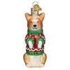 Christmas Corgi Ornament