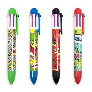 Comic Attack 6-Click Multicolor Pen