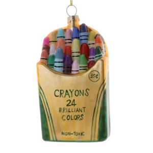 Crayon Box Ornament