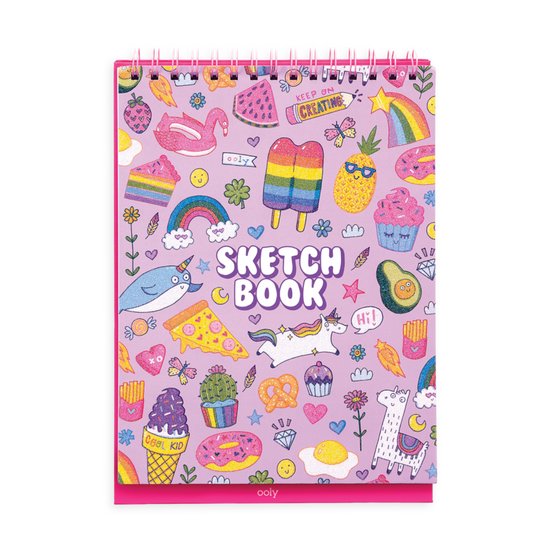 Cute Doodle World Sketchbook