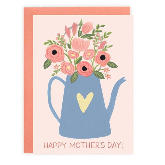 Flower Can Mother's Day Card