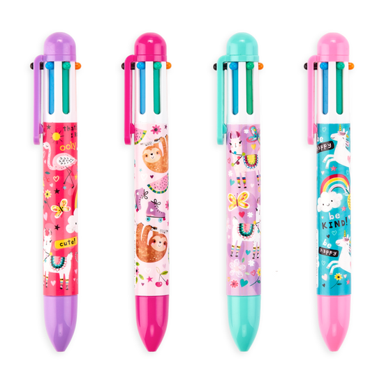 Funtastic Friends 6-Click Multicolor Pen