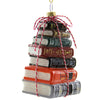 Stacked Tomes Traditional Ornament