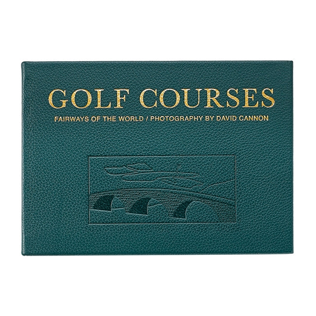 Golf Courses: Fairways of the World | Leather Edition – Red Barn