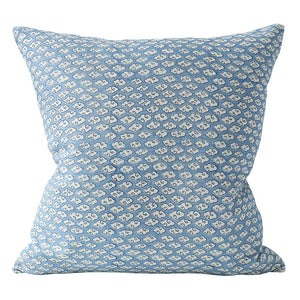 Kumo Azure Linen Pillow