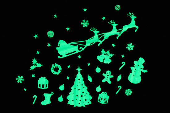 Glow-in-the-Dark Stickers, Christmas Series