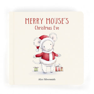 Merry Mouse's Christmas Eve Book, Jellycat
