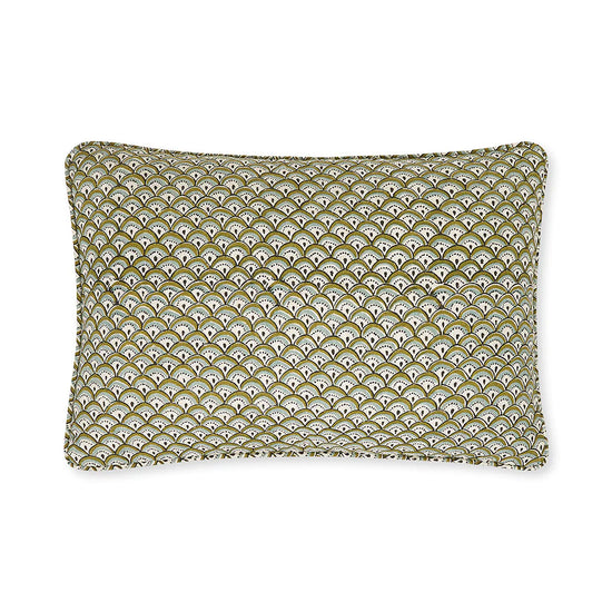 Minoa Moss Celadon Linen Pillow