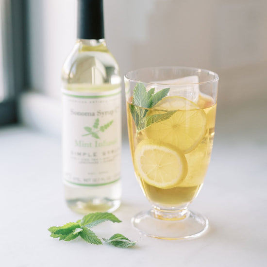 Mint Infused Simple Syrup