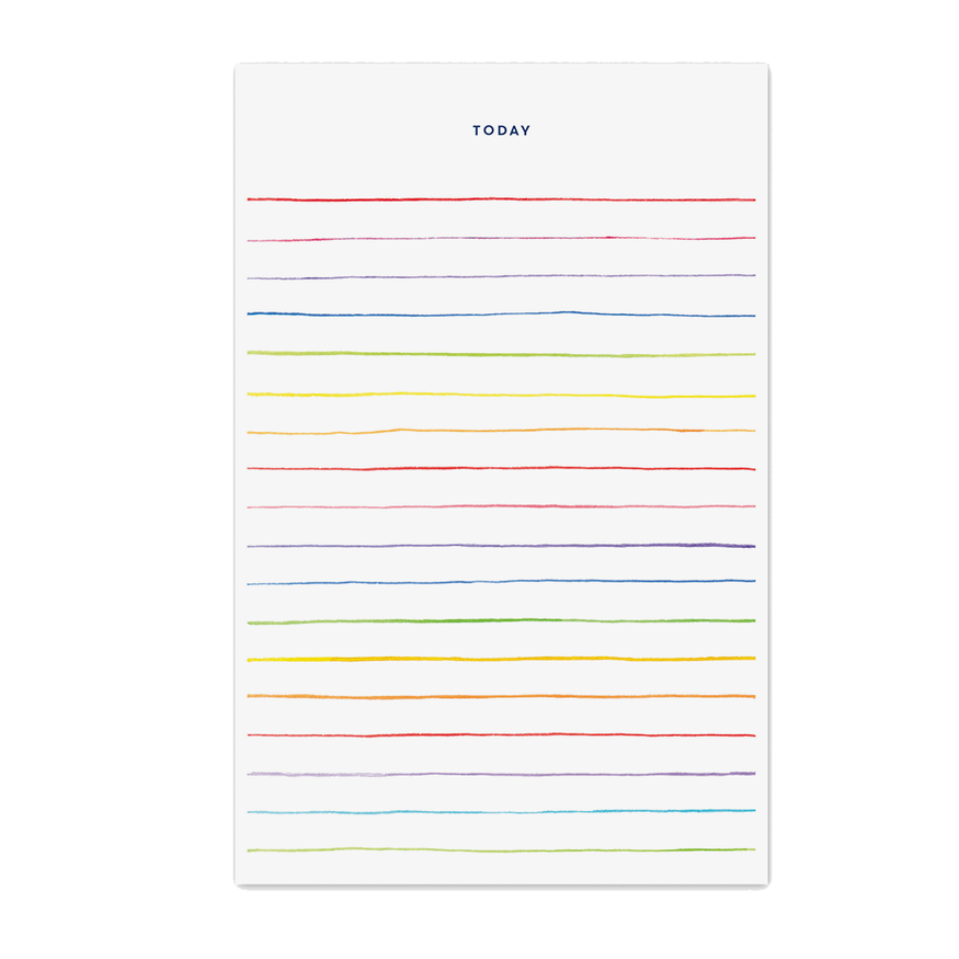 Multi Stripes Notepad – Red Barn Mercantile - Old Town Alexandria