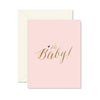 Oh Baby Pink Card