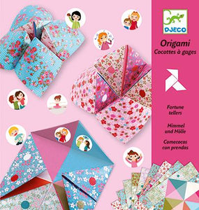 Origami Fortune Teller Flowers