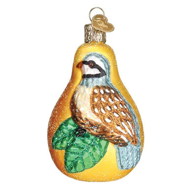Partridge in Pear Tree Ornament