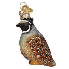 Quail Ornament