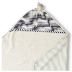 Sea Striped Hooded Towel