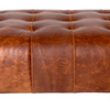 Arden Ottoman - Leather
