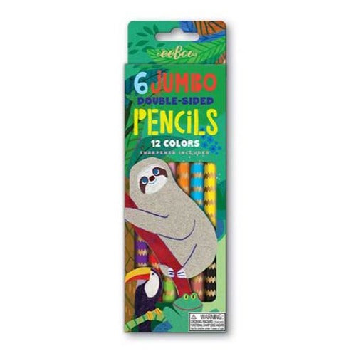Sloth Double Sided Pencils