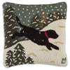 Snow Dog Pillow