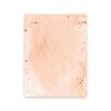Speckled Zinnia Notepad