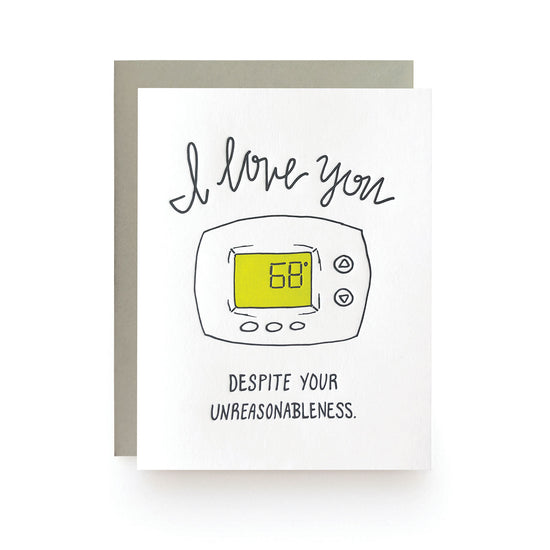 Thermostat Love Card