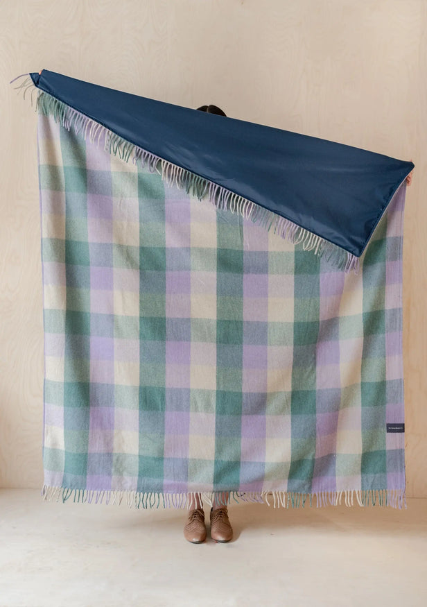 Recycled Wool Waterproof Picnic Blankets Red Barn Mercantile