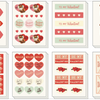 Valentine Hearts Stickers