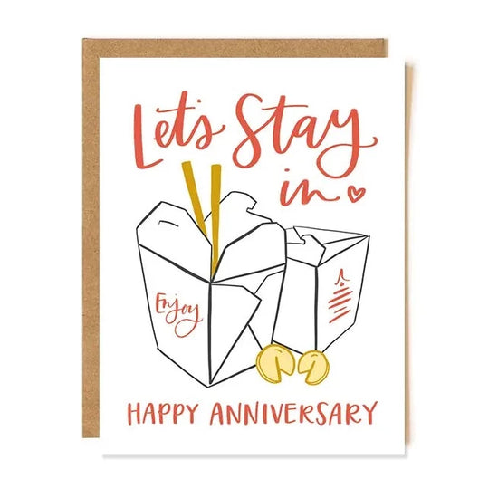 Takeout Anniversary Card