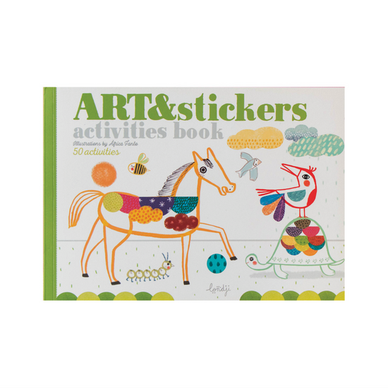 Arts & Stickers Activity Book