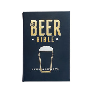 The Beer Bible, Navy Leather