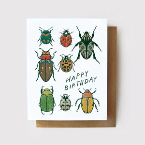 Birthday Beetle Card