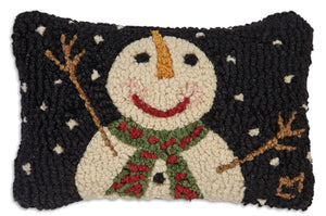 Cheers Snowman Mini Pillow