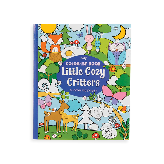 Coloring Book Cozy Critters