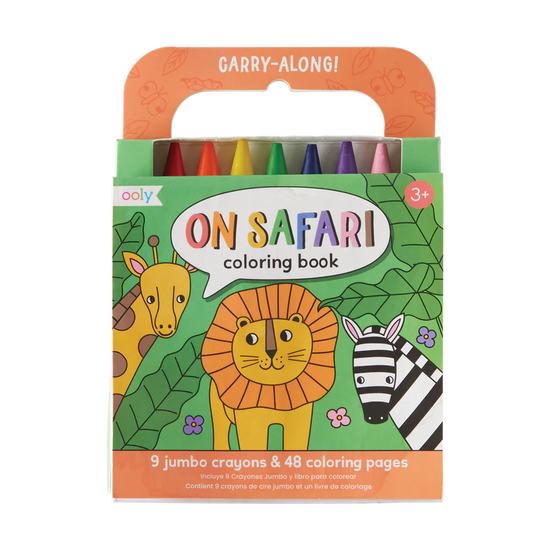 Coloring Book Kit Safari