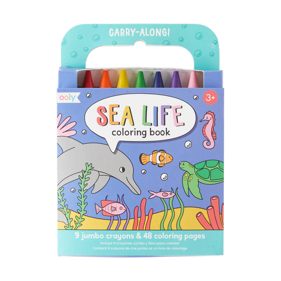 Coloring Kit, Sea Life