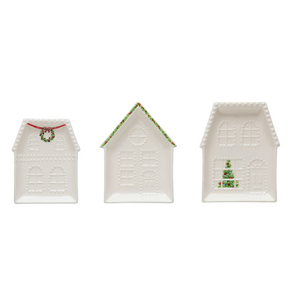 Stoneware Holiday Houses
