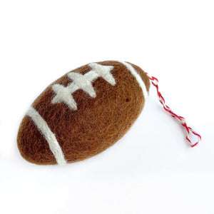 Felt Football Ornament